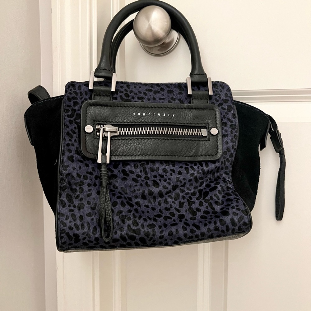 Sanctuary leather crossbody handbag